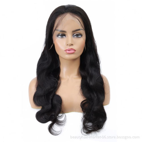 Human hair wigs deep wave wig hd lace brazilian hair wigs